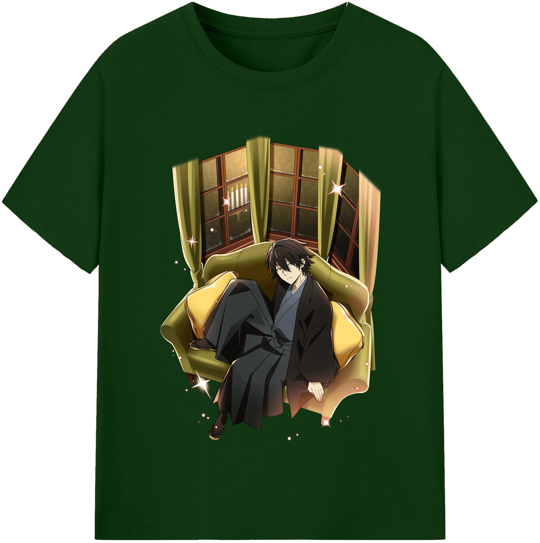 （画像用） 文豪ストレイドッグス Bungo Stray Dogs 綿100％半袖Tシャツ（フロントプリント）
